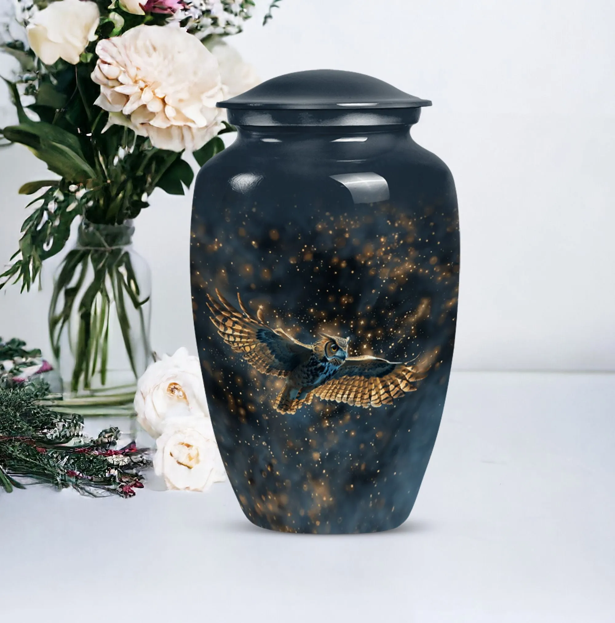Forever Memories Owl Cremation Urn - Keepsake for Eternal Rest