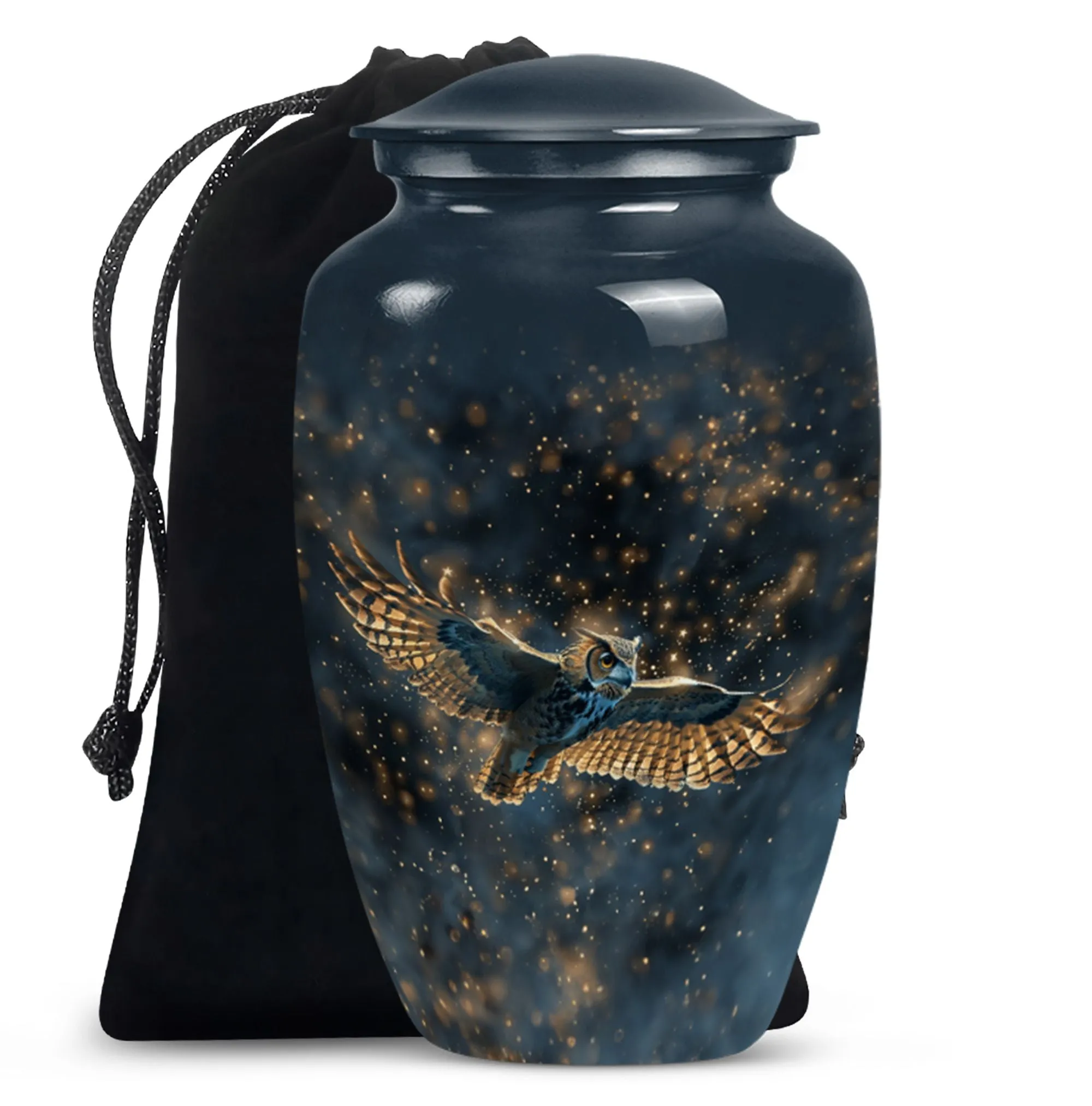 Forever Memories Owl Cremation Urn - Keepsake for Eternal Rest