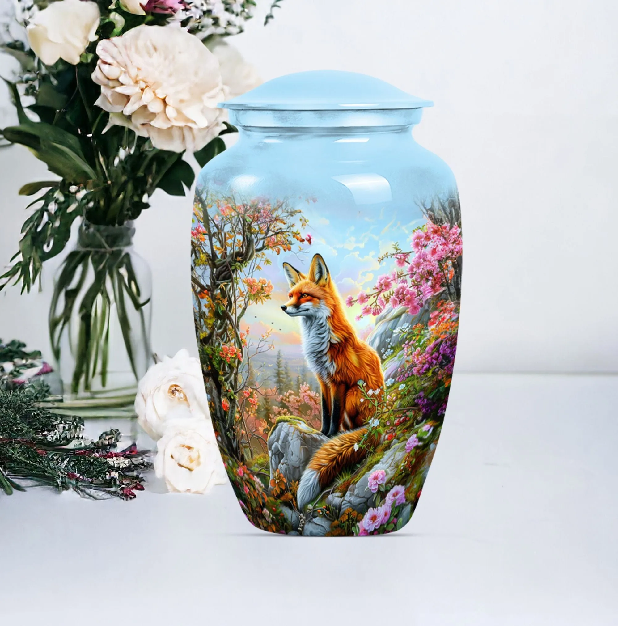 Fox Cremation Urn Expressing Feminine Aura: A Subtle Tribute