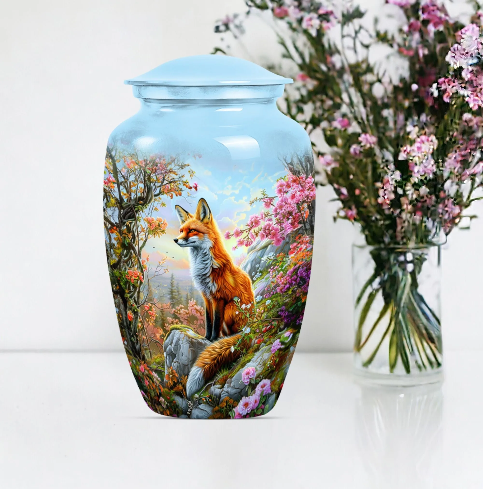 Fox Cremation Urn Expressing Feminine Aura: A Subtle Tribute