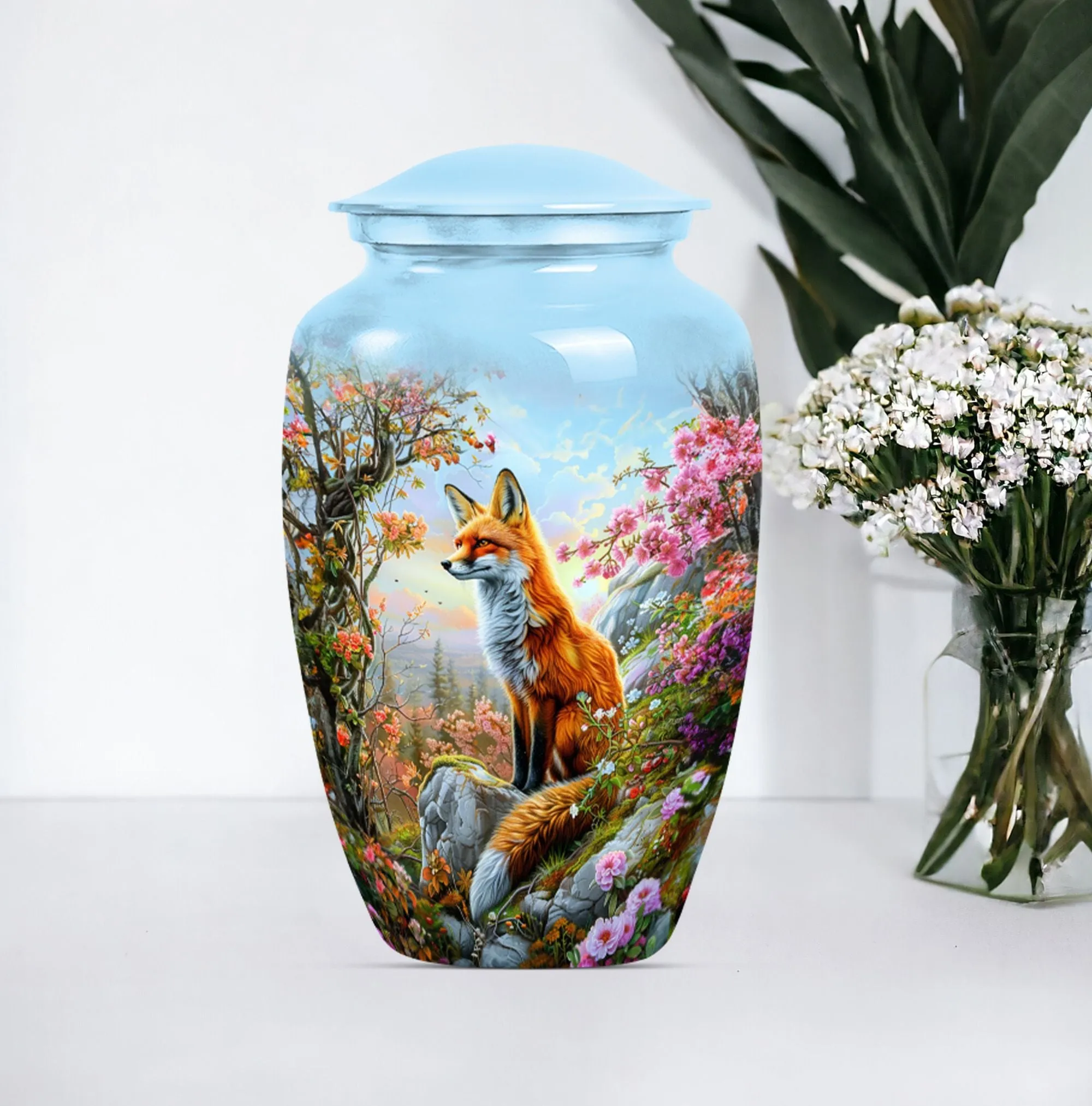 Fox Cremation Urn Expressing Feminine Aura: A Subtle Tribute
