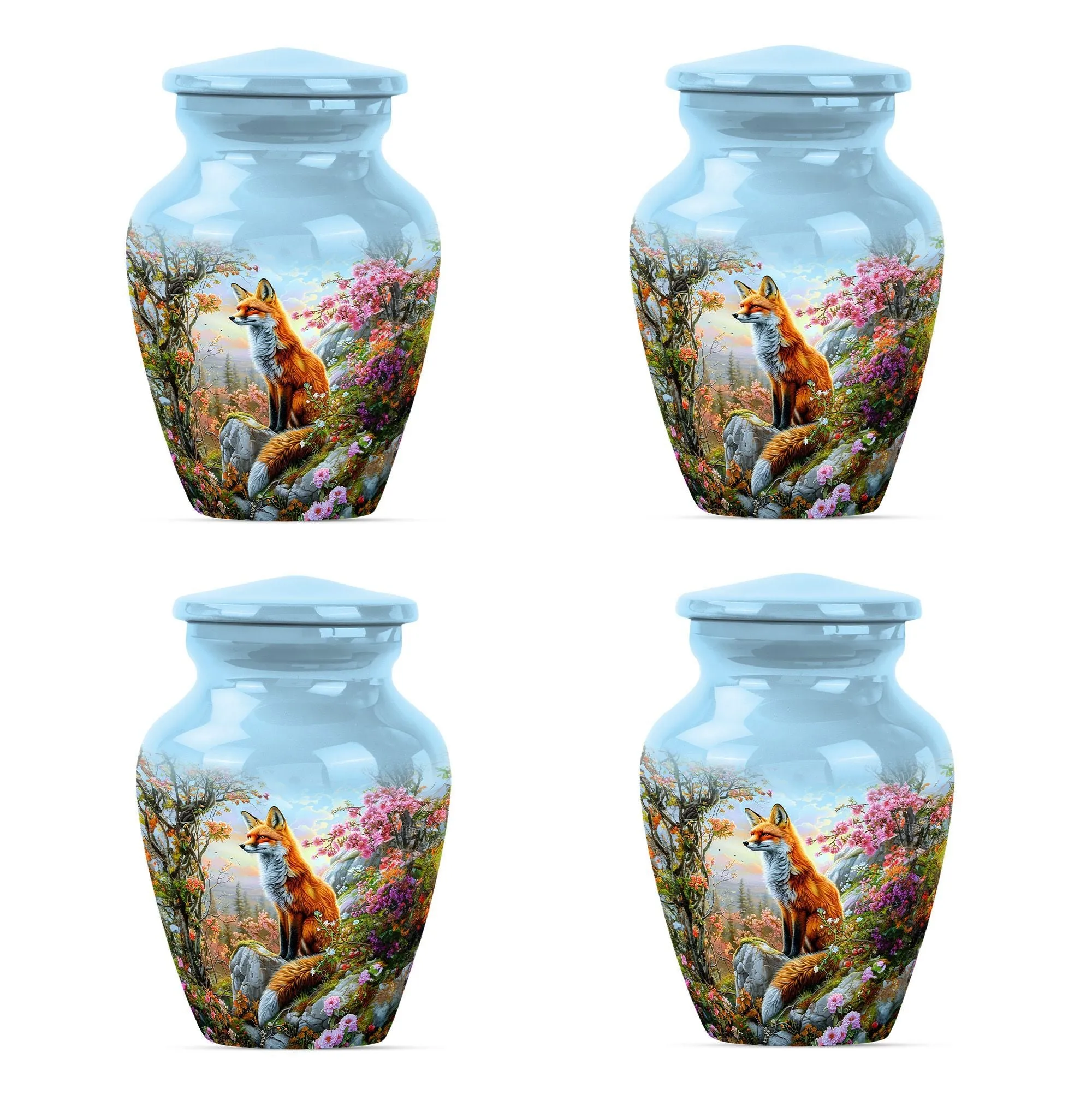 Fox Cremation Urn Expressing Feminine Aura: A Subtle Tribute