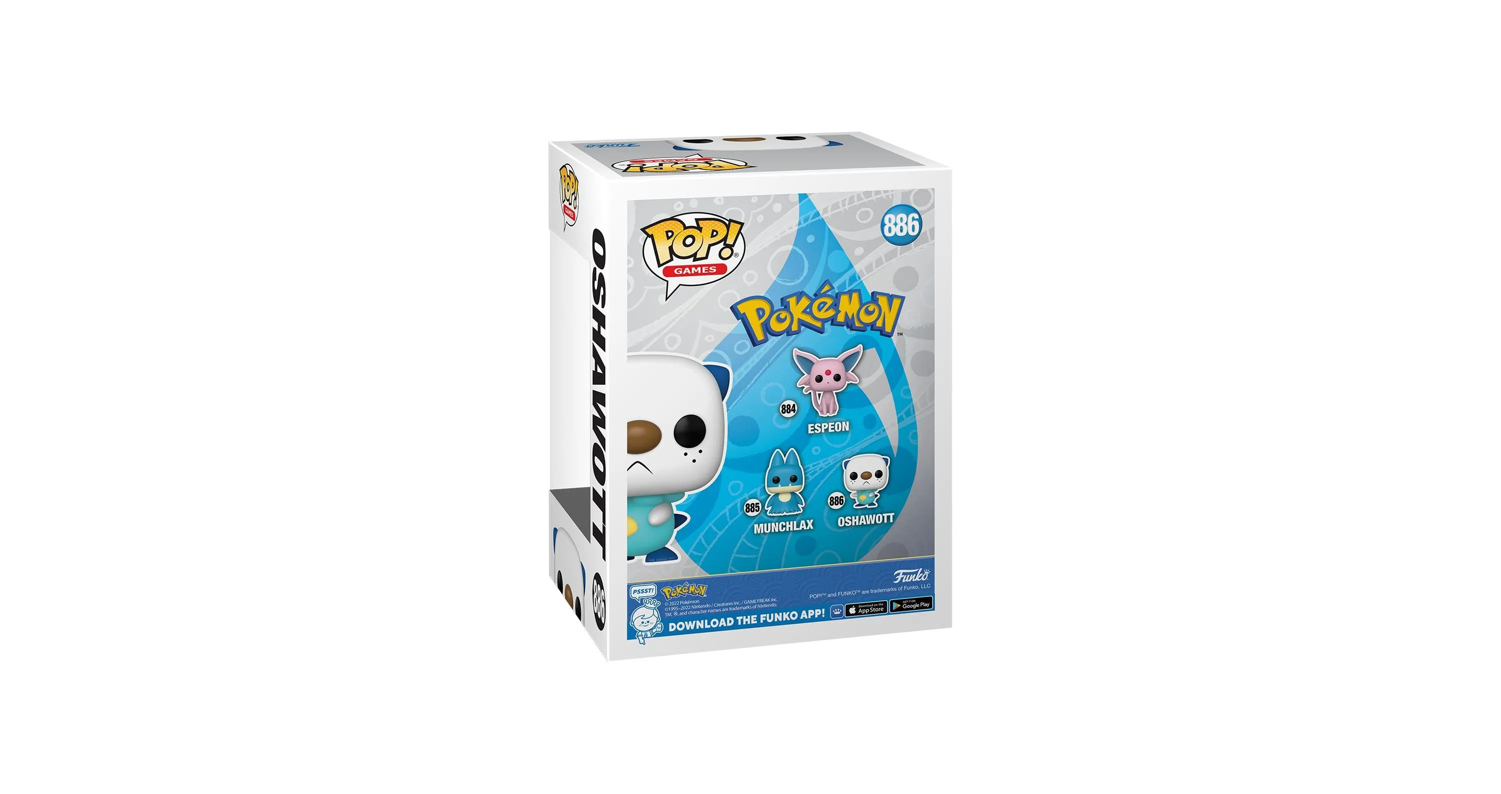 Funko POP! Pokemon 3.5 inch Vinyl Figure - Oshawott