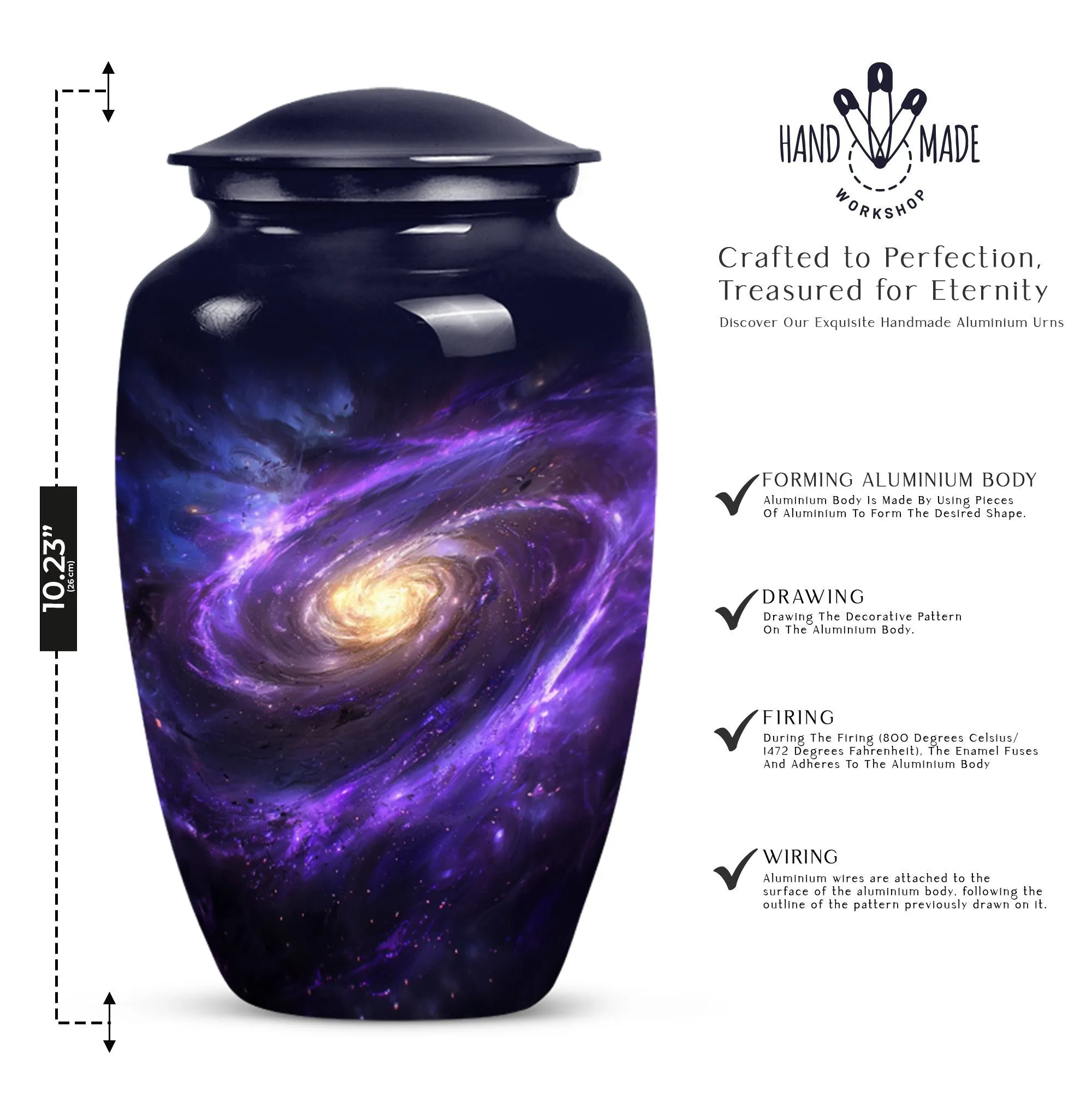 Galaxy Urn: Elegant Memorial Cremation Asylum for Loved Ones