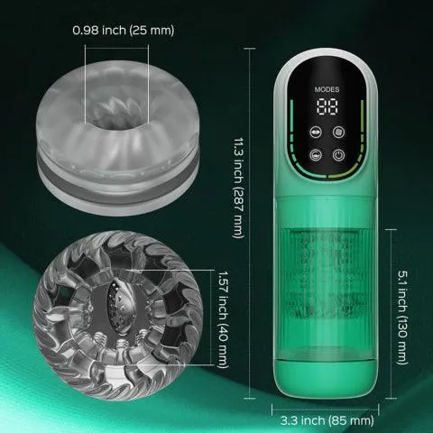 GARDY Automatic Vibrating Sucking Rotating & Thrusting Male Masturbator