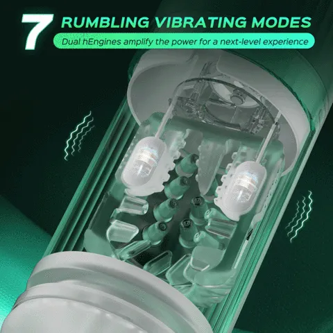 GARDY Automatic Vibrating Sucking Rotating & Thrusting Male Masturbator