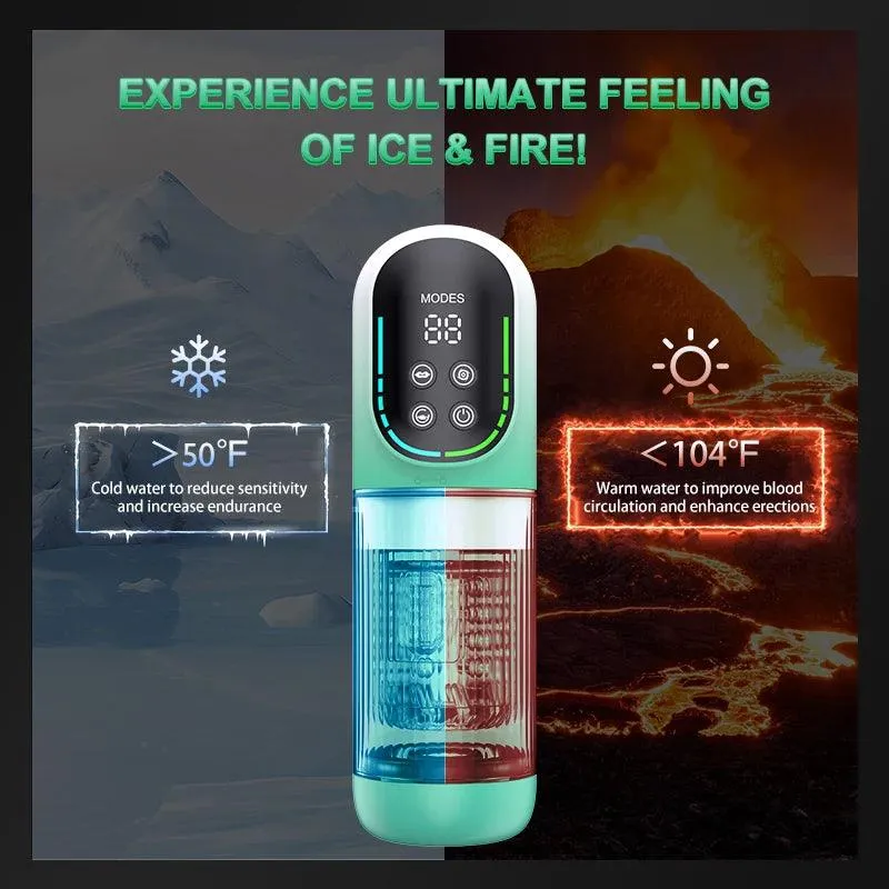 GARDY Automatic Vibrating Sucking Rotating & Thrusting Male Masturbator