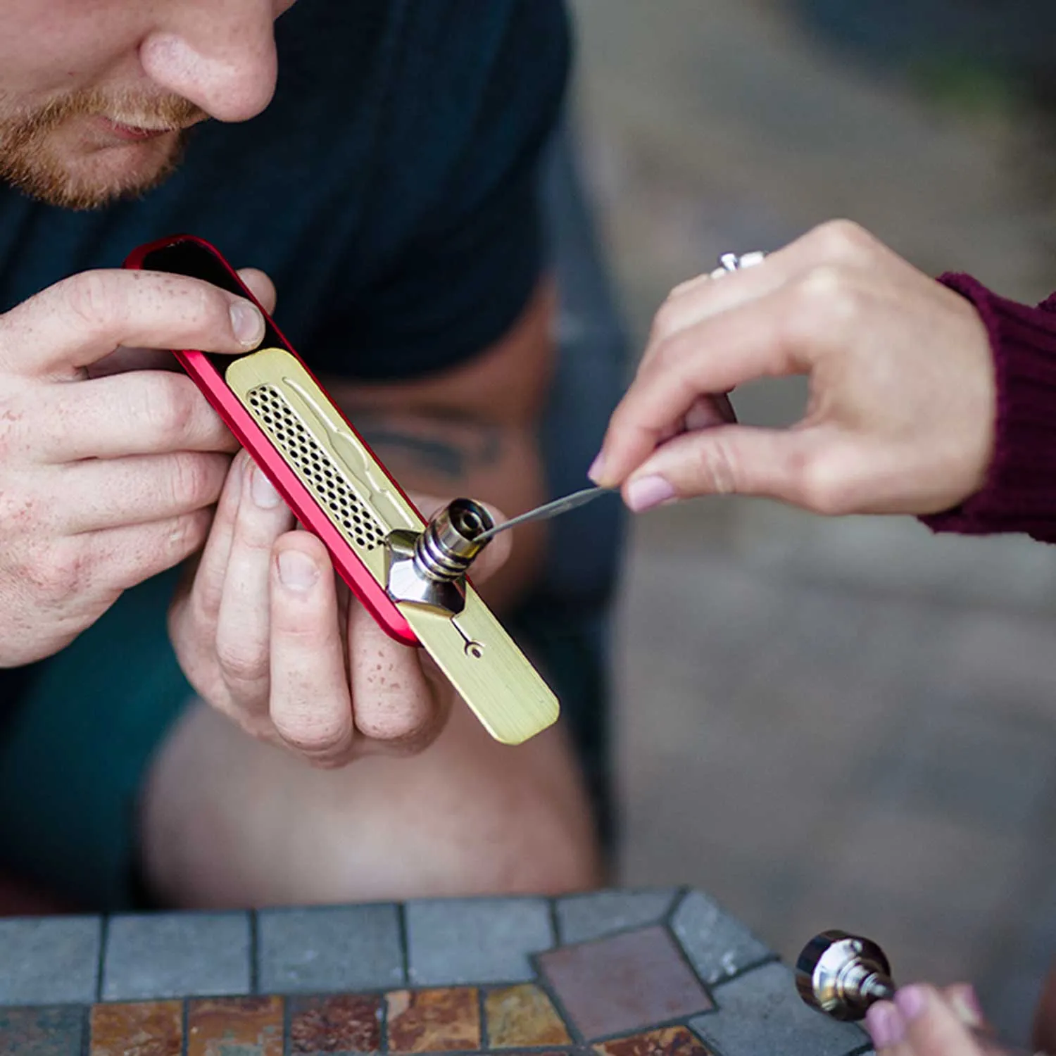 Genius Pipe Water-Free Dab Rig