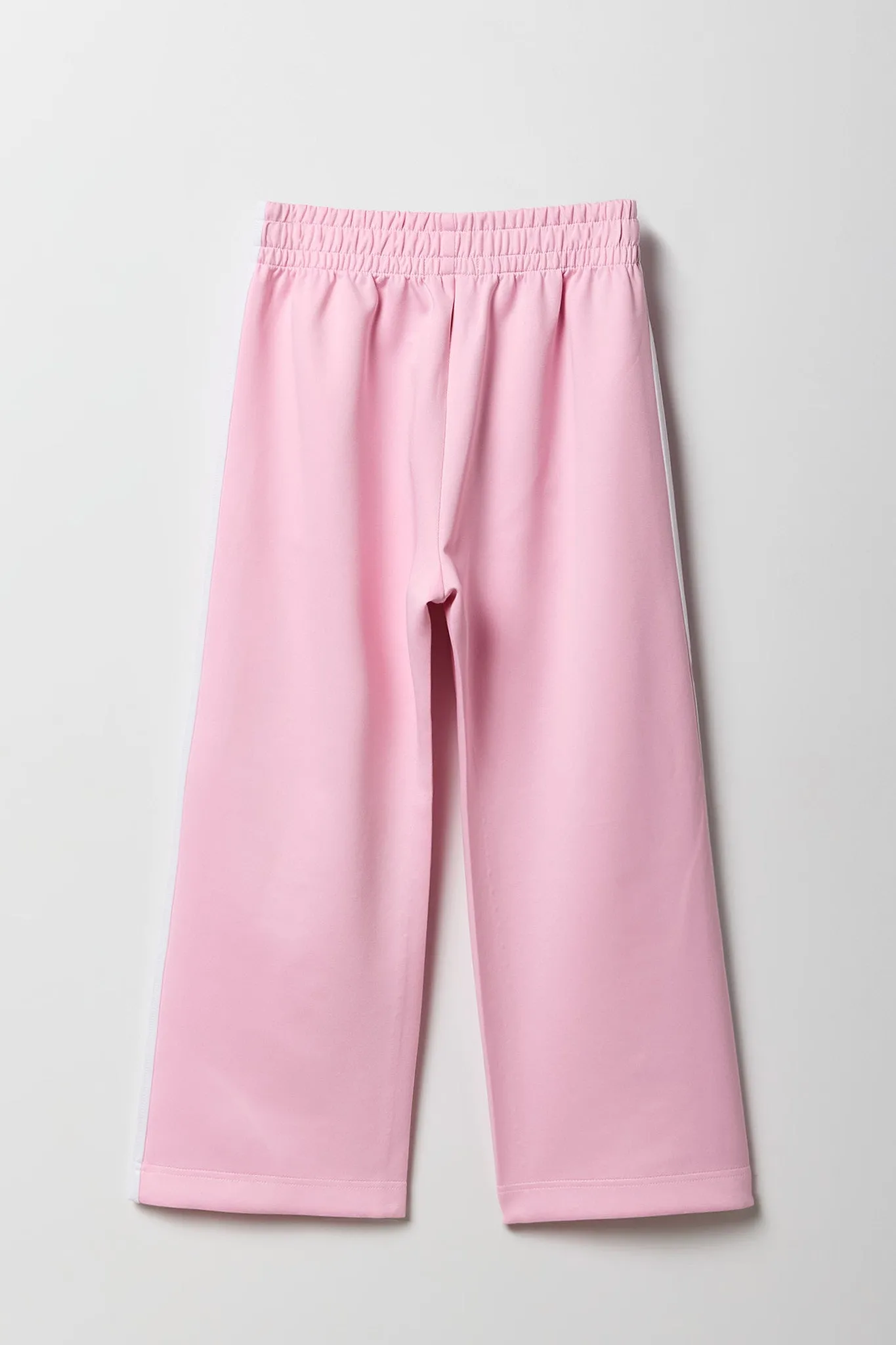 Girls Active Side Striped Wide Leg Pant