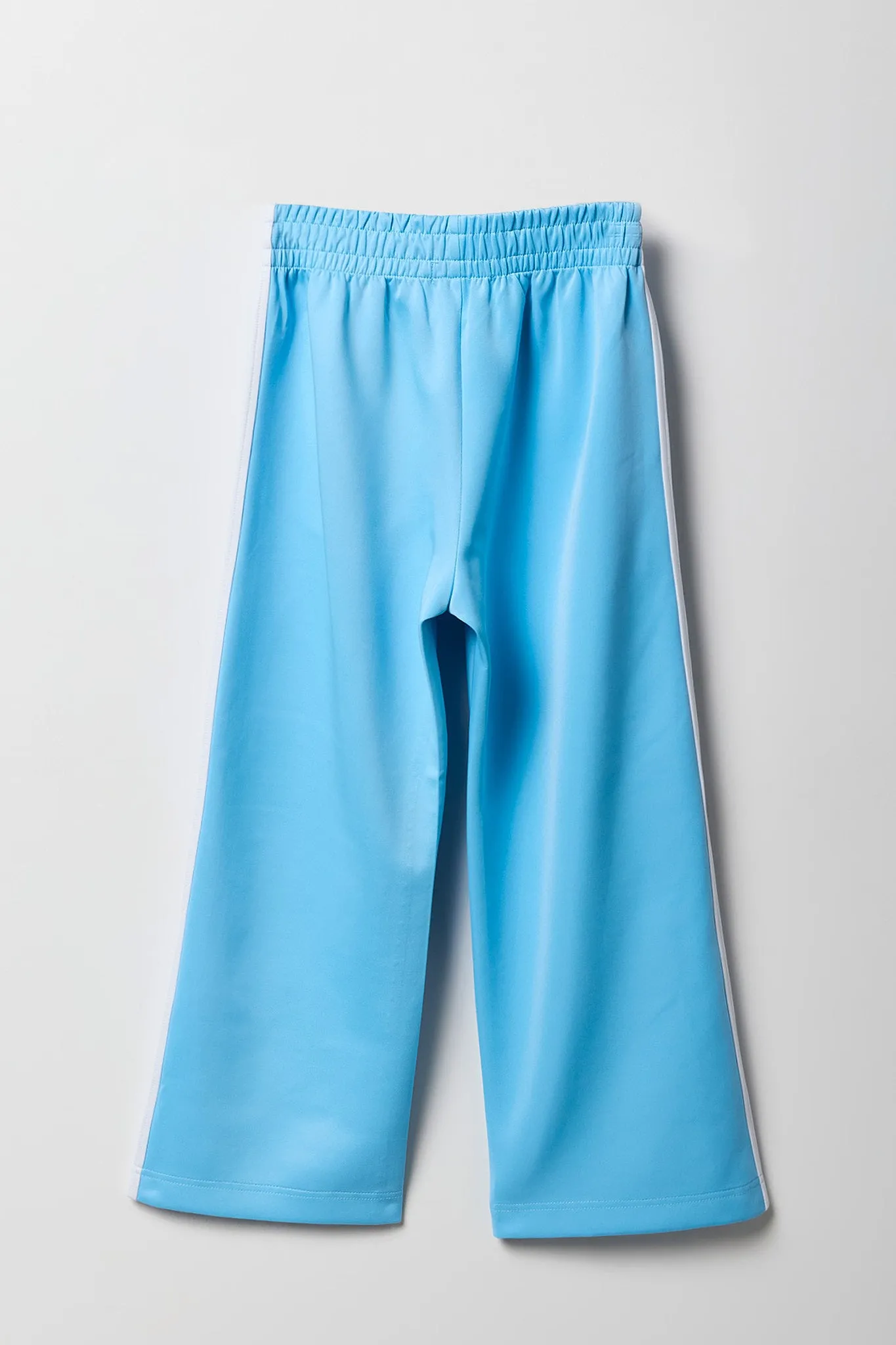 Girls Active Side Striped Wide Leg Pant