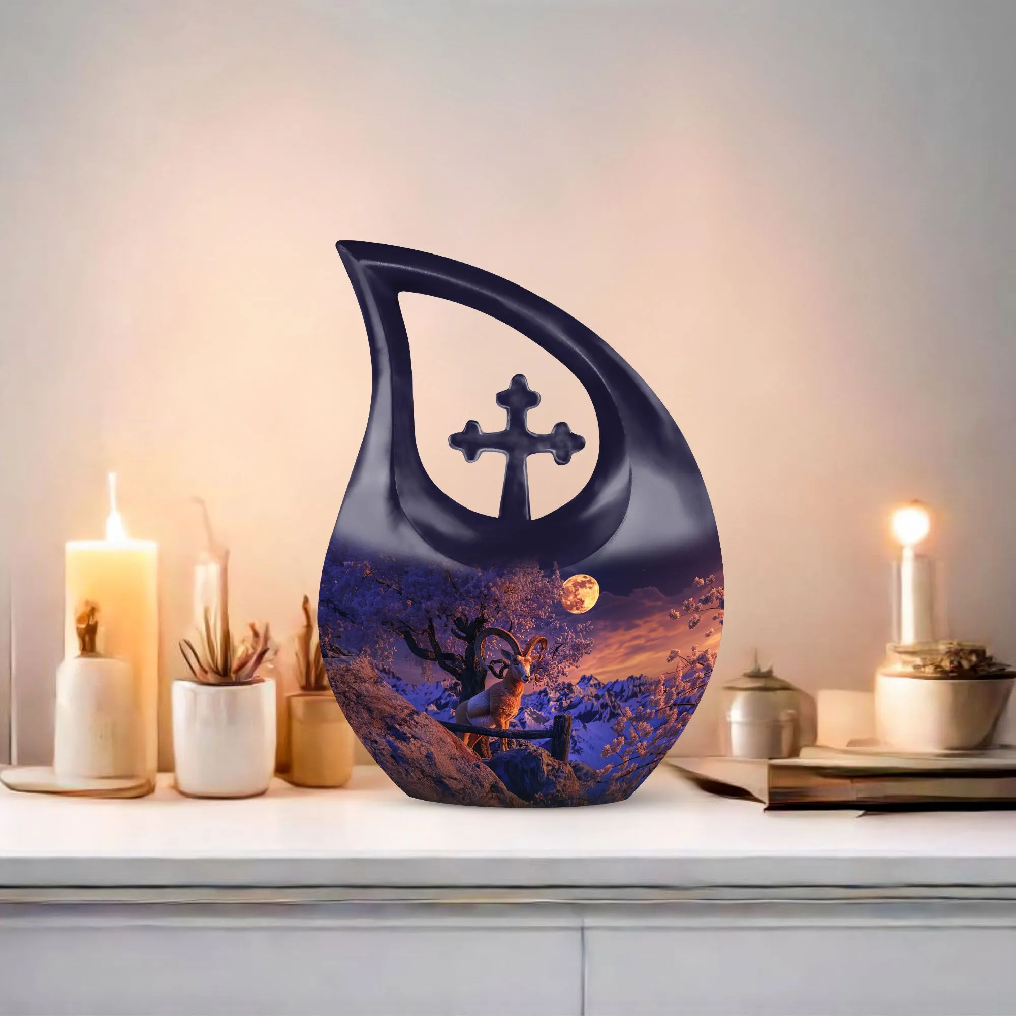 Goat Urn: Your Affordable Burial Choice - A Respectful Memorial Urn