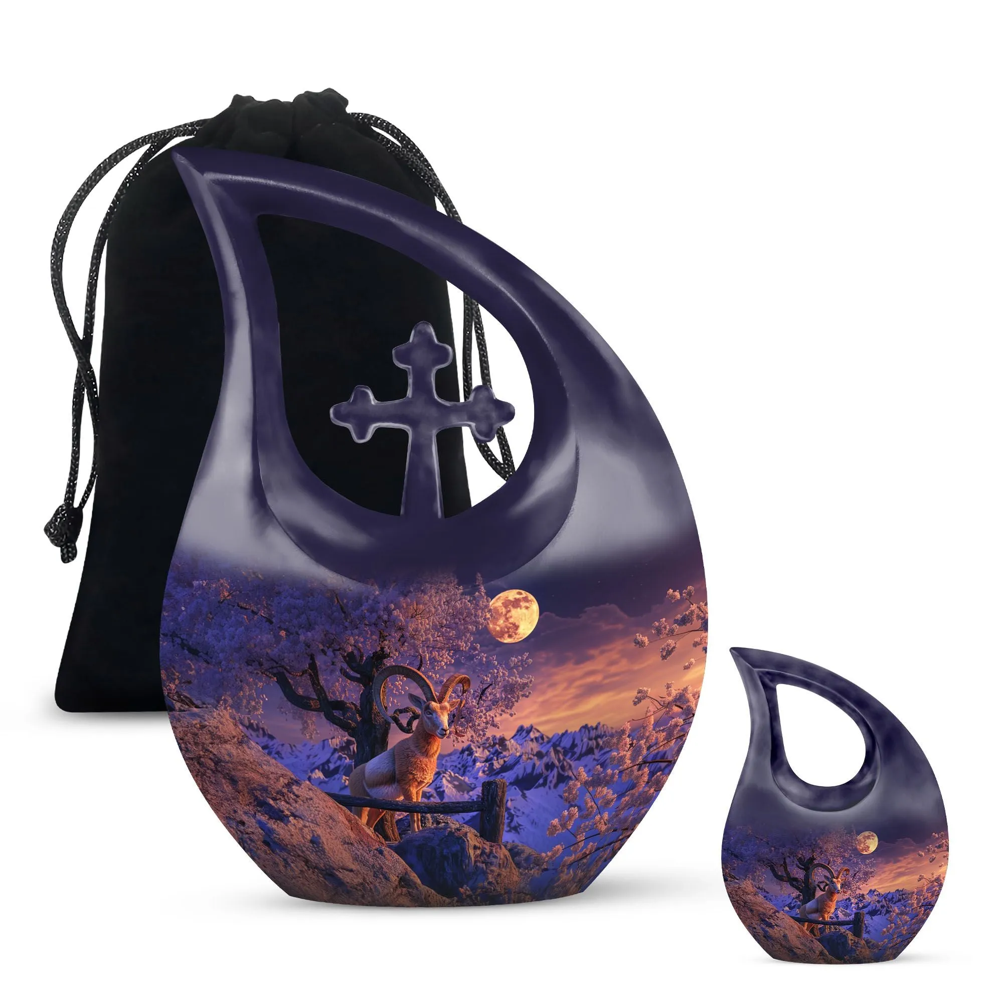 Goat Urn: Your Affordable Burial Choice - A Respectful Memorial Urn