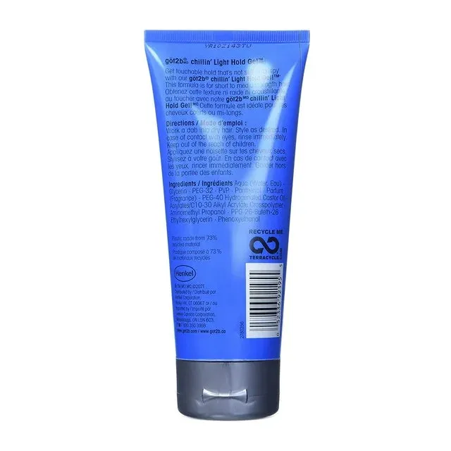 Got2B Chillin' Light Hold Gel for Slick Styles- 6 oz