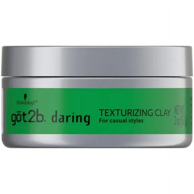 GOT2B Daring Texturizing Clay for Casual Styles- Matte High Hold 2 oz