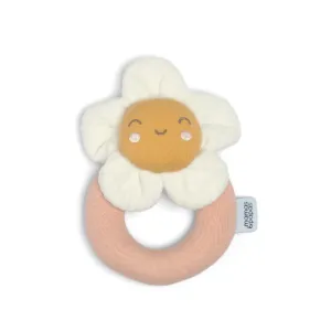 Grabber Ring Rattle Toy - Flower (Grateful Garden)
