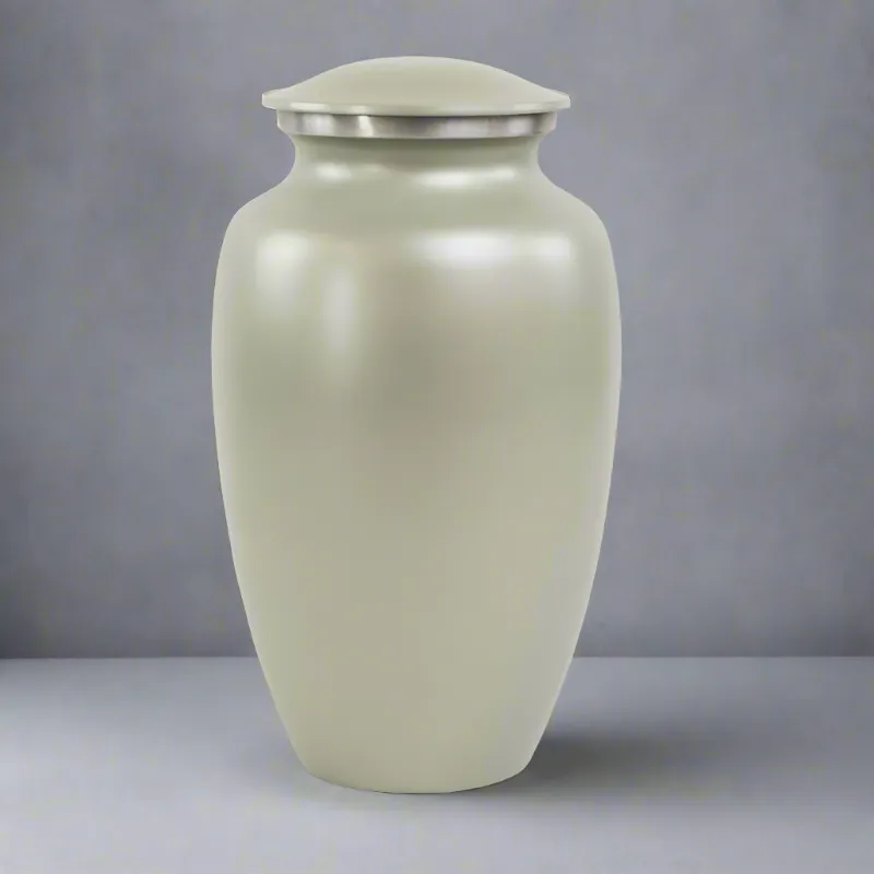 Grey Sage Classic Cremation Urn In Large