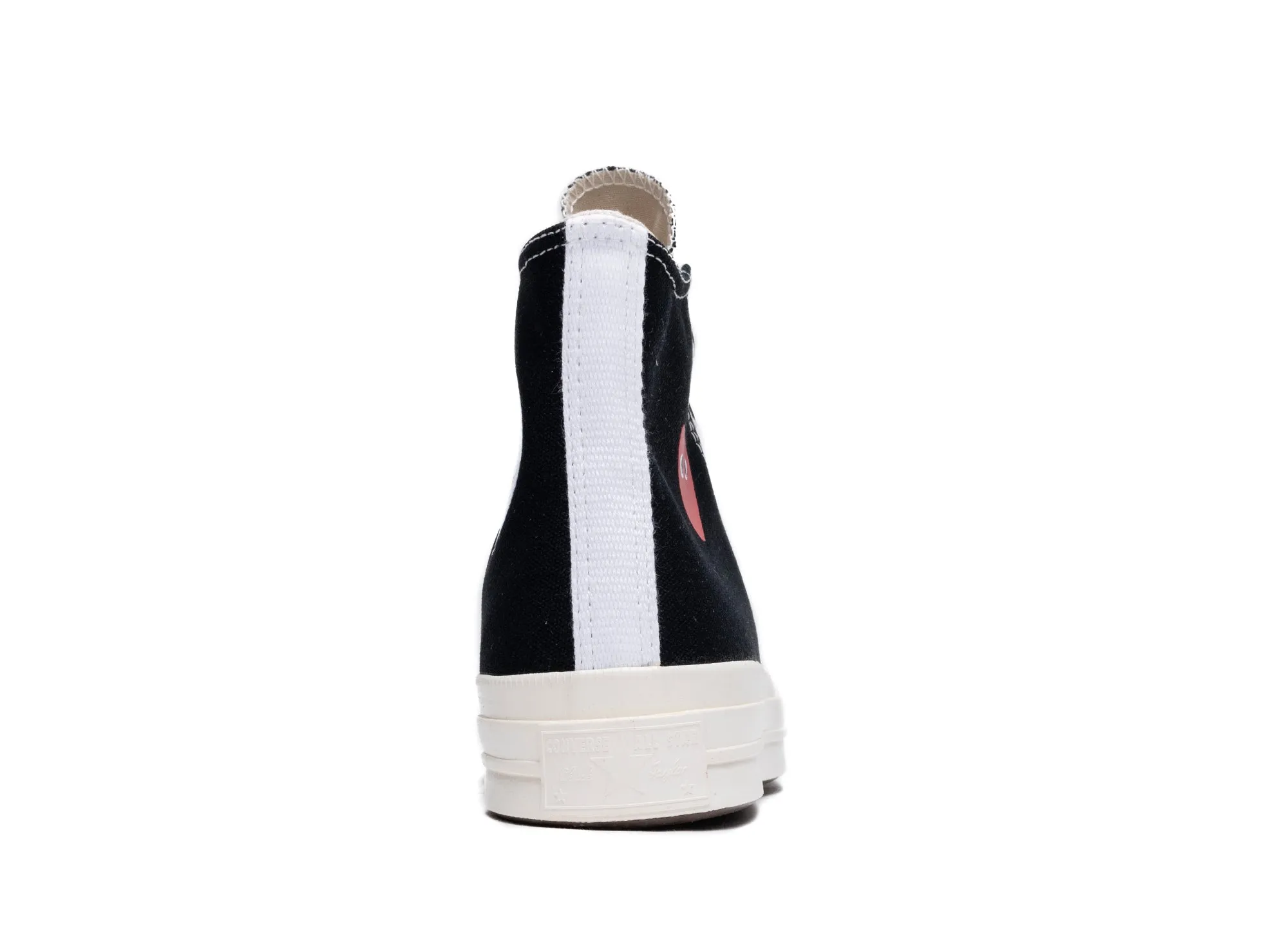 GS Converse Comme des Garçons Play Chuck 70 Hi in Black