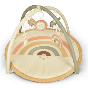 Hakuna Matte: Jungle Rainbow Baby Play Gym with Discovery Mirror & 4 Toys