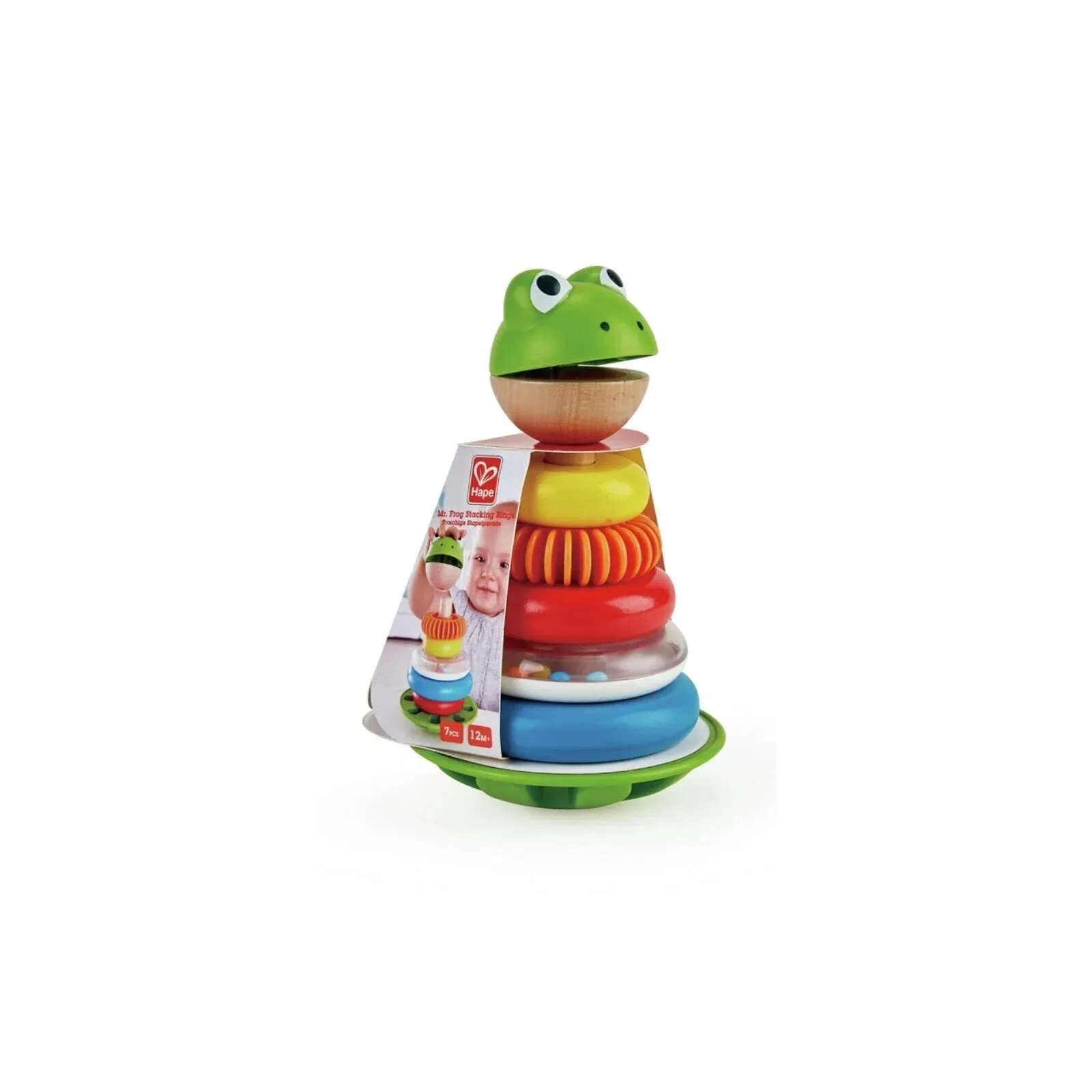 Hape Mr. Frog Stacking Rings
