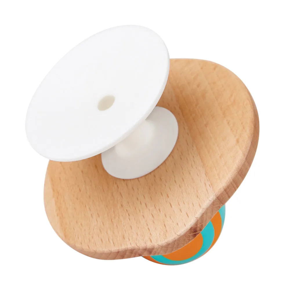 Hape Stay-Put Rattle Set - Colorful Insect Trio