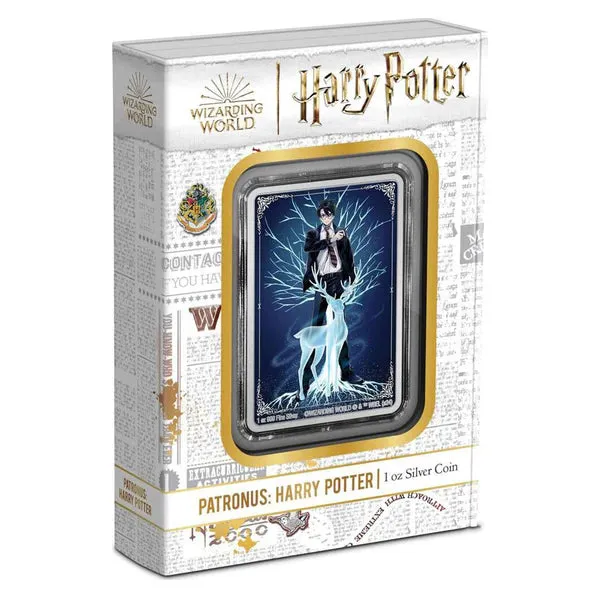 HARRY POTTER™ Patronus: Harry Potter 1oz Silver Coin