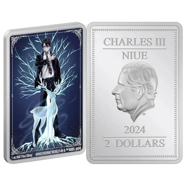 HARRY POTTER™ Patronus: Harry Potter 1oz Silver Coin