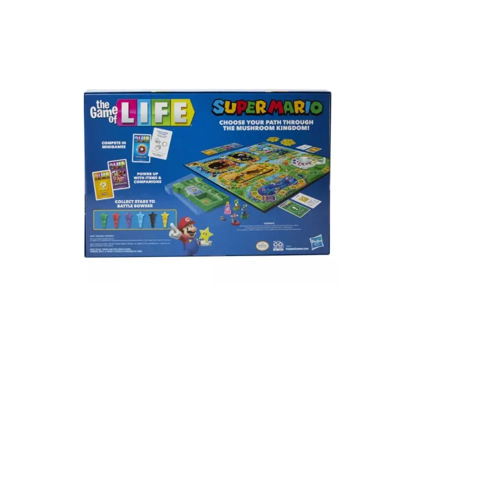 Hasbro E9488 The Game of Life: Super Mario Edition