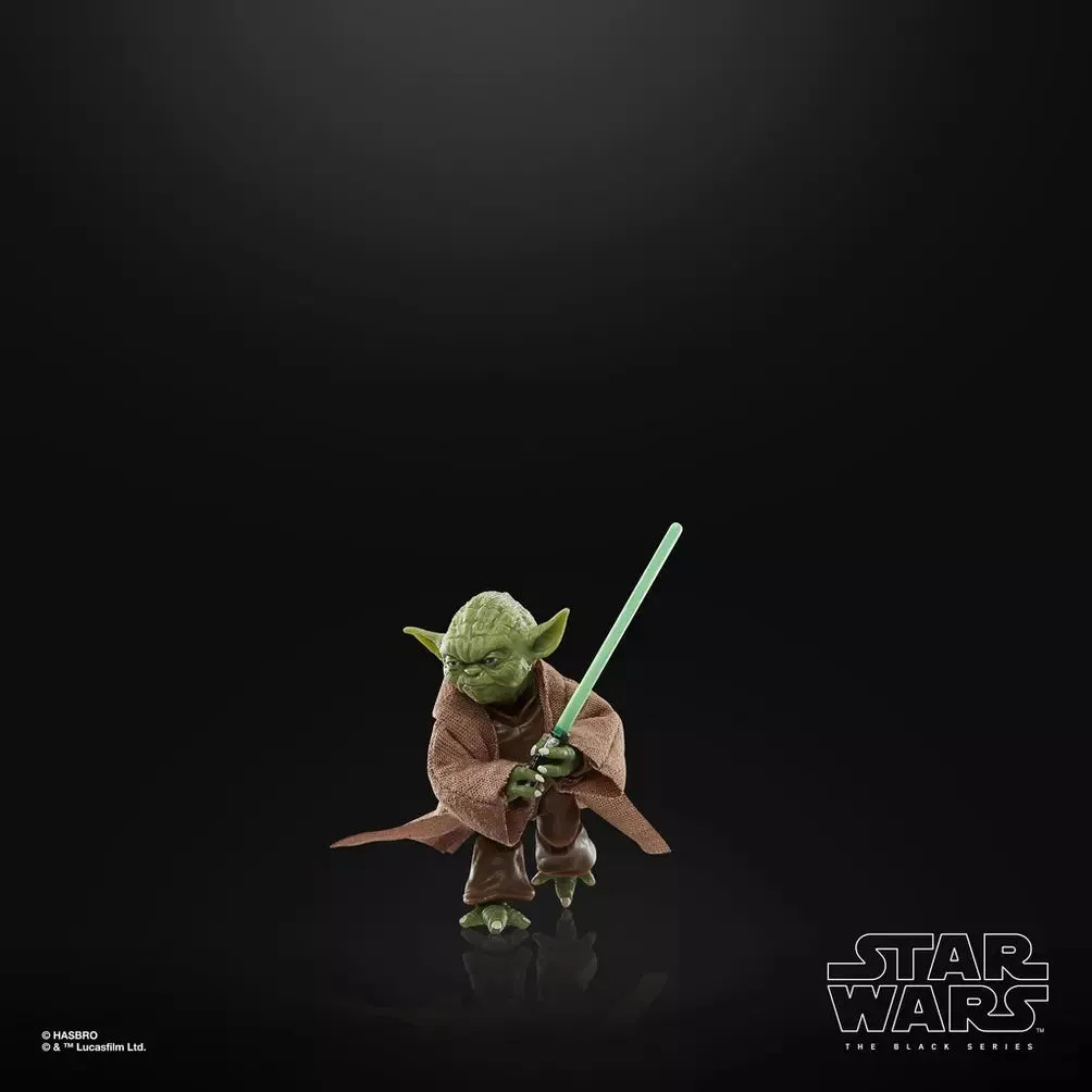 Hasbro Star Wars Black Series The Clone Wars Yoda & Clone Commander Gree Exclusive 6 Inch Action Figure