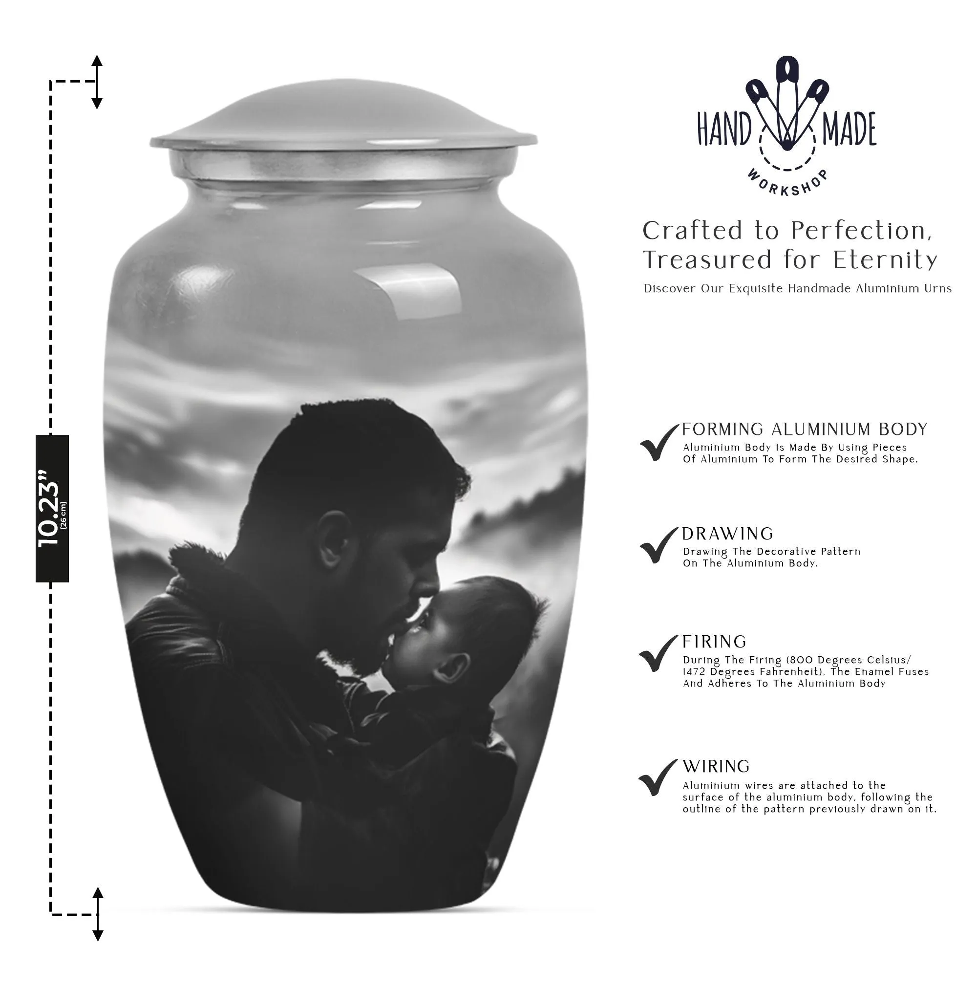 Homage Honour: Father Urn - Unconventional Cremation Token