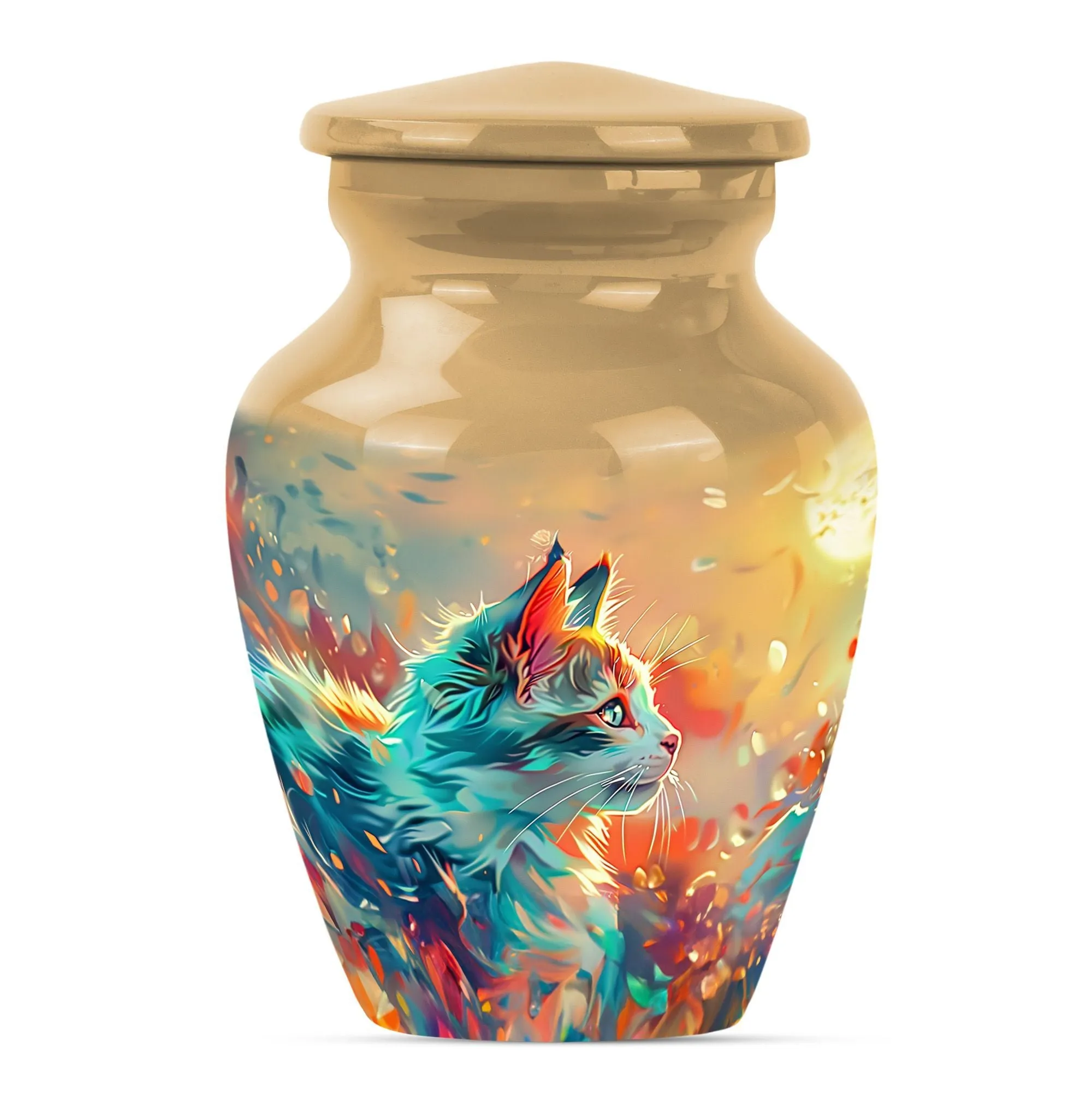 Honoring Memories Cat Urn for Ashes