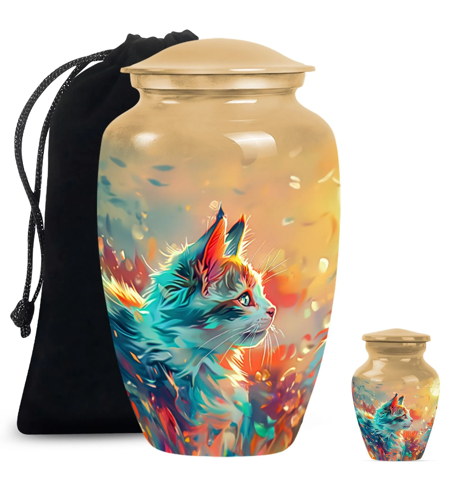 Honoring Memories Cat Urn for Ashes