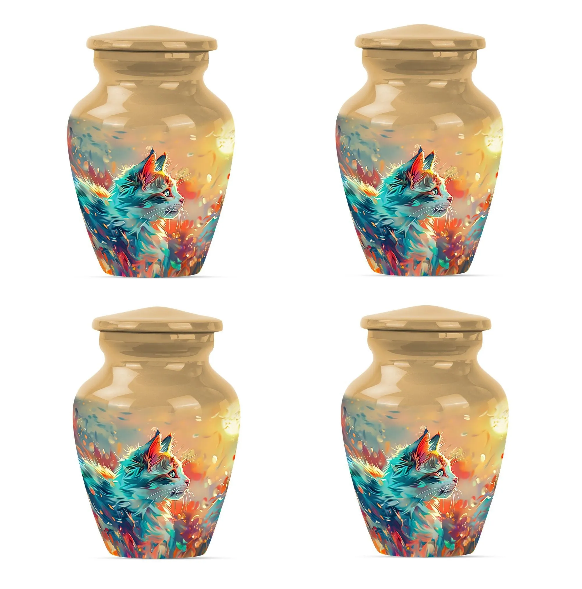 Honoring Memories Cat Urn for Ashes