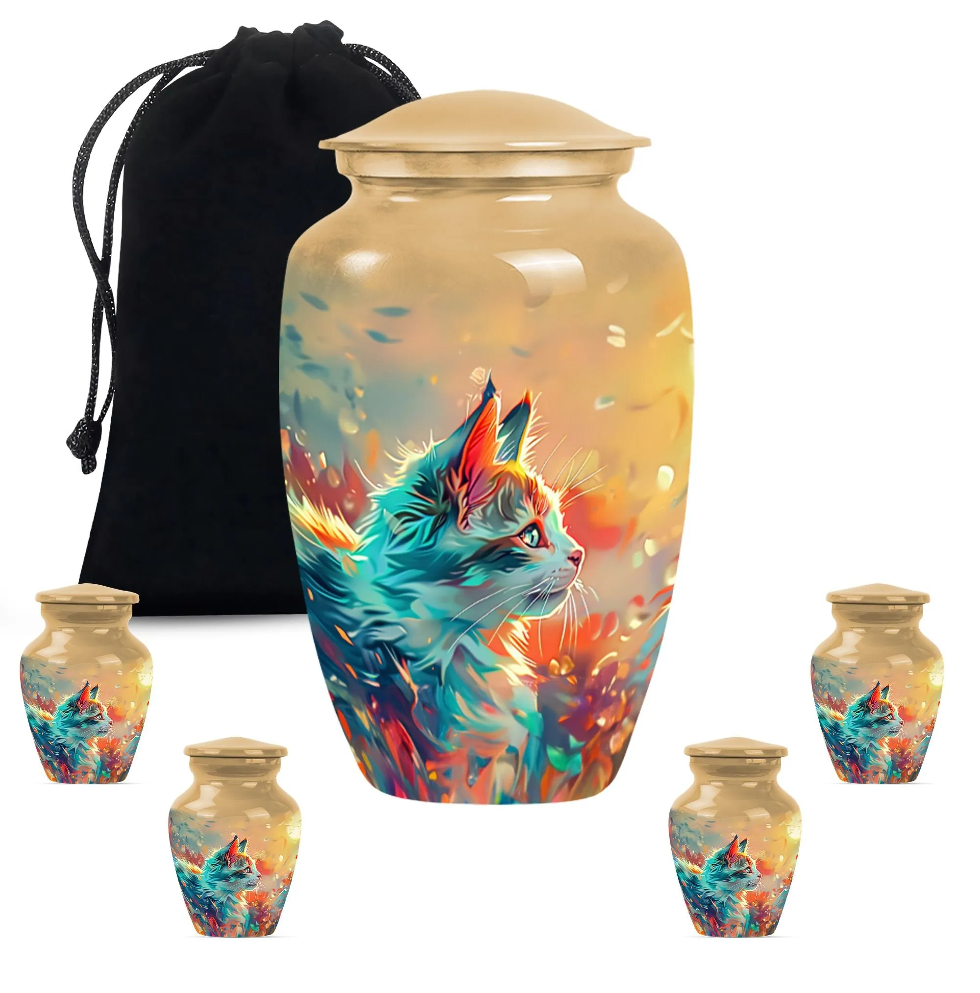 Honoring Memories Cat Urn for Ashes