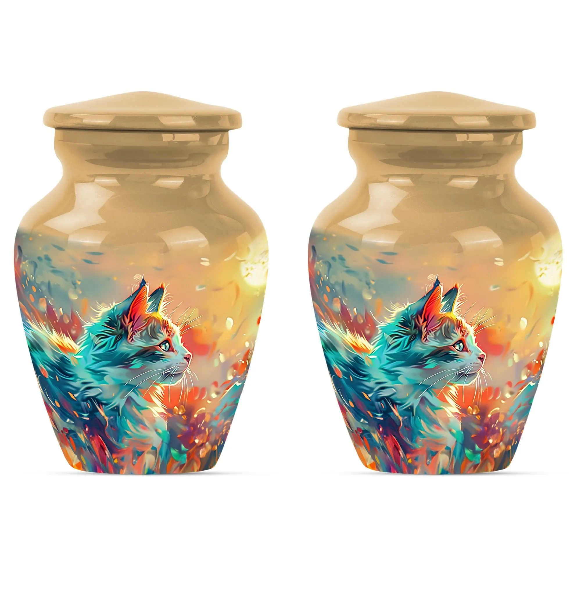 Honoring Memories Cat Urn for Ashes