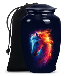 Horse Urn Tranquil Rest - Unforgettable Memorial Forever Urn