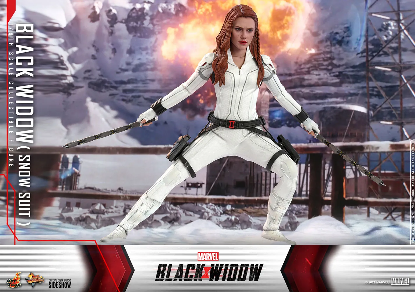Hot Toys - 1/6 Scale Figure - Black Widow (Snow Suit)