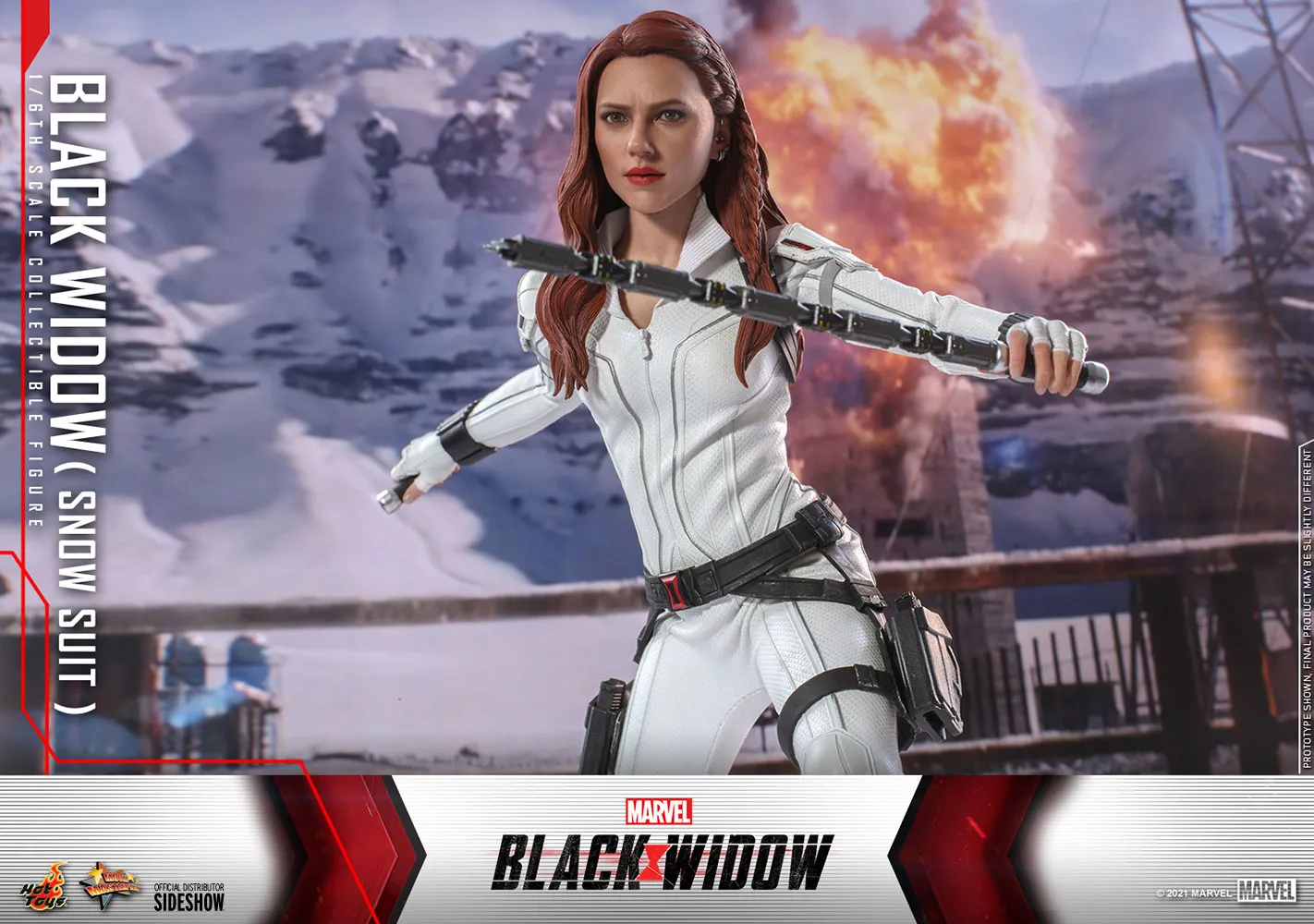Hot Toys - 1/6 Scale Figure - Black Widow (Snow Suit)