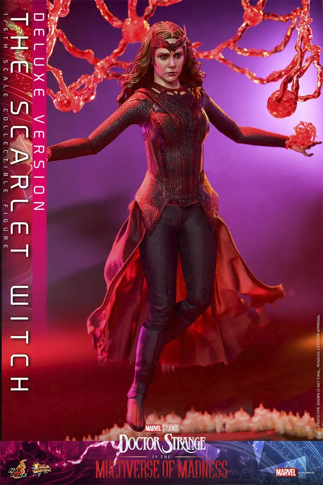 Hot Toys - 1/6 Scale Figure - The Scarlet Witch (Deluxe Version) - Doctor Strange in the Multiverse of Madness