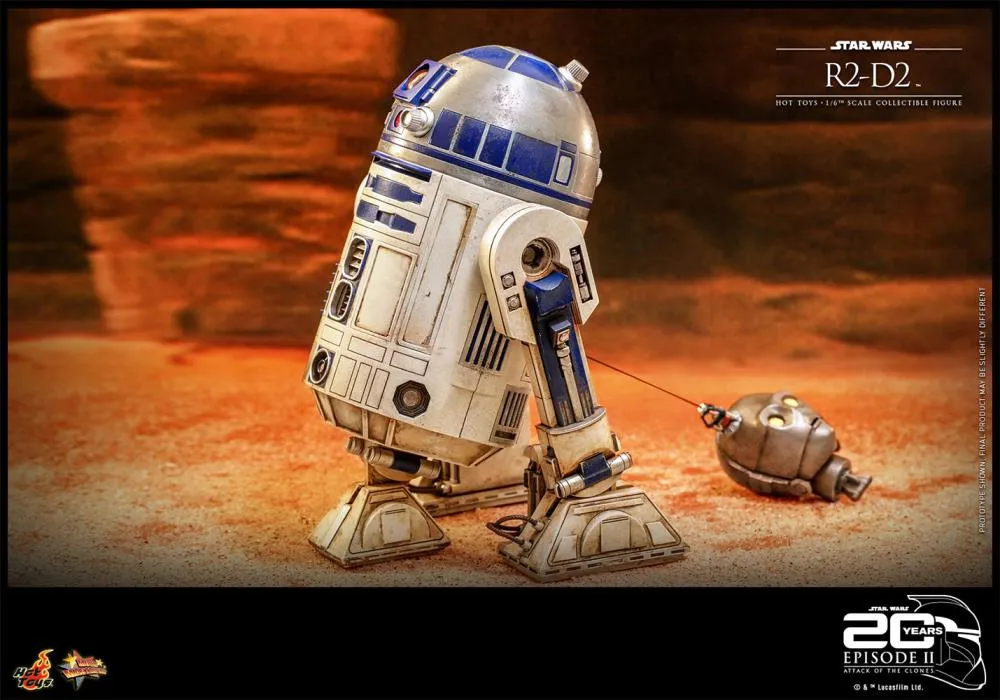 Hot Toys Movie Masterpiece Series - Star Wars Episode II: Attack of the Clones - R2-D2