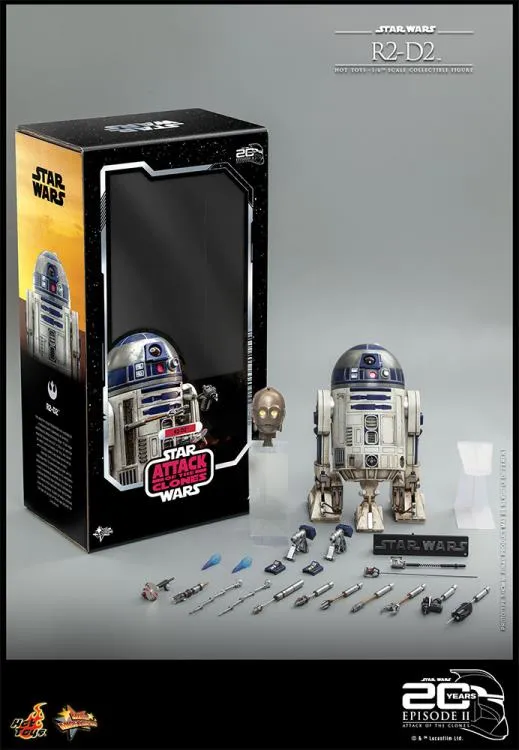 Hot Toys Movie Masterpiece Series - Star Wars Episode II: Attack of the Clones - R2-D2