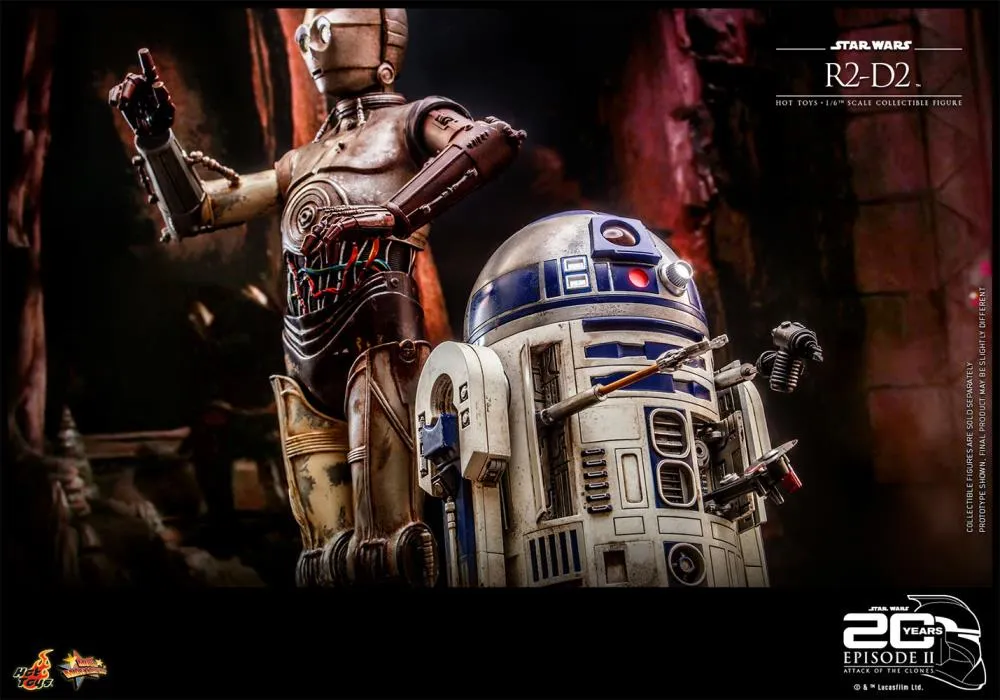 Hot Toys Movie Masterpiece Series - Star Wars Episode II: Attack of the Clones - R2-D2