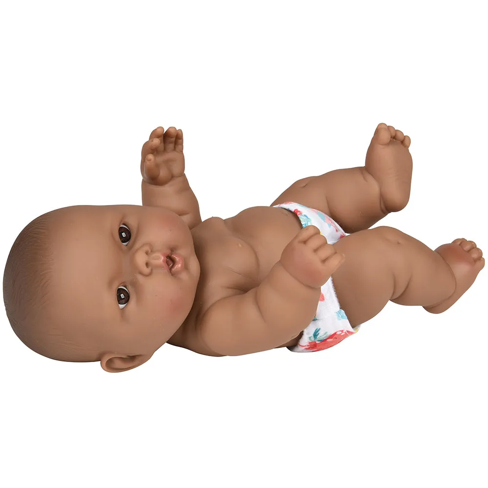 Huggable 10" Hispanic Baby Doll | Soft Vinyl with Detailed Features