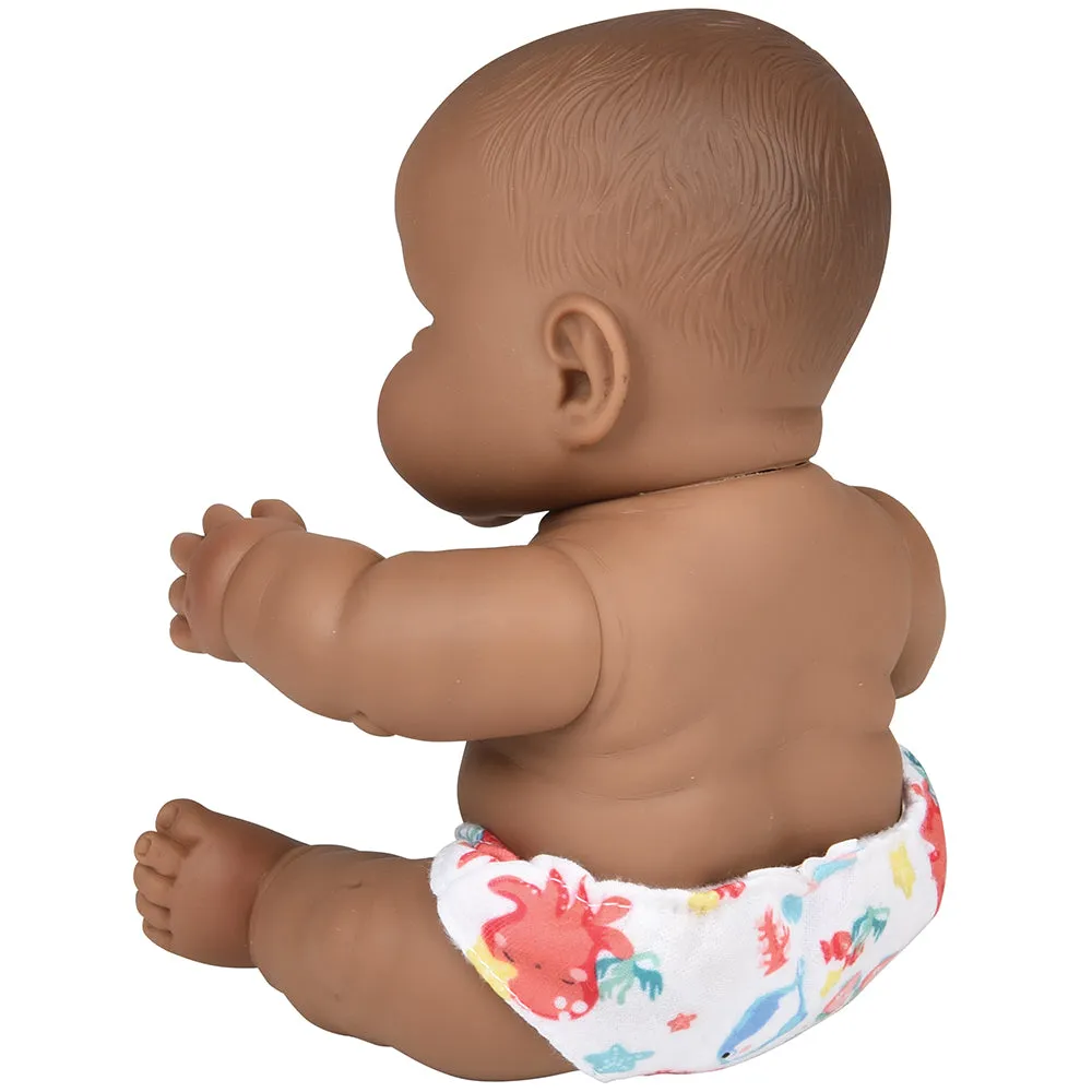 Huggable 10" Hispanic Baby Doll | Soft Vinyl with Detailed Features