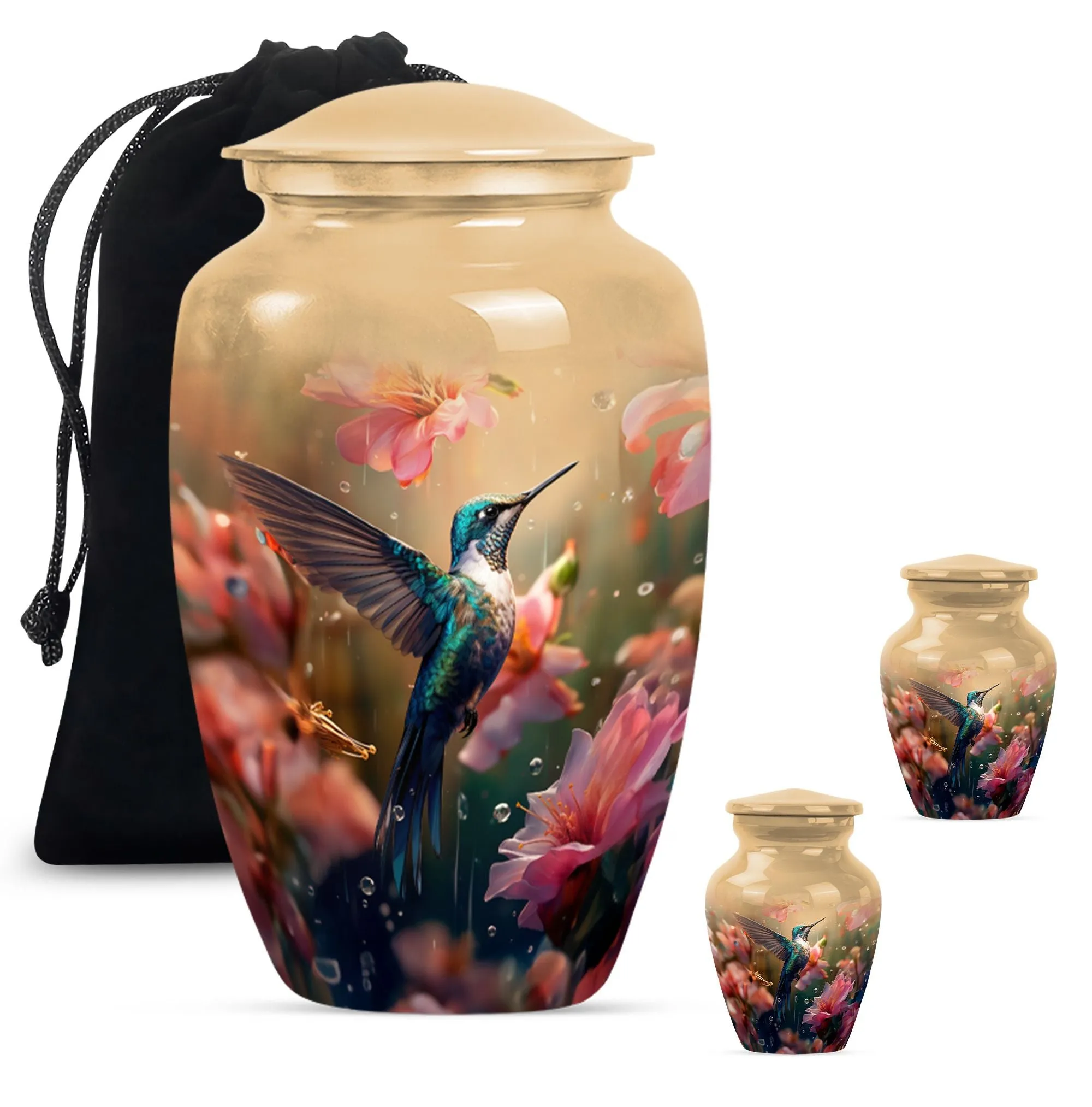 Humming Bird Repository: Unique Tribute Memorial Urn