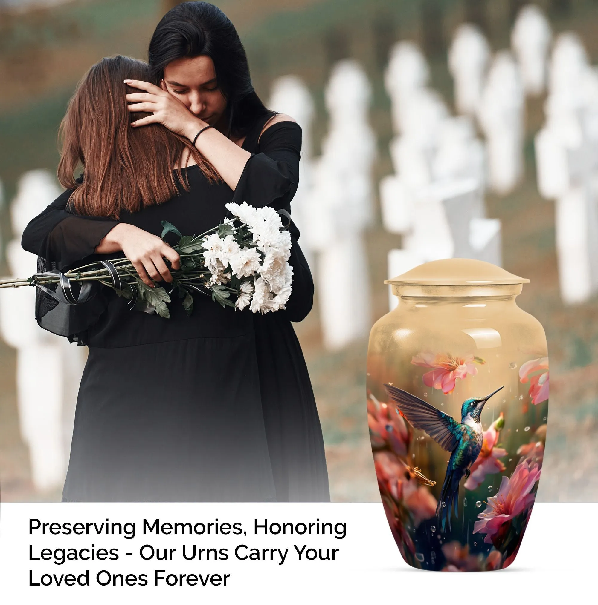 Humming Bird Repository: Unique Tribute Memorial Urn