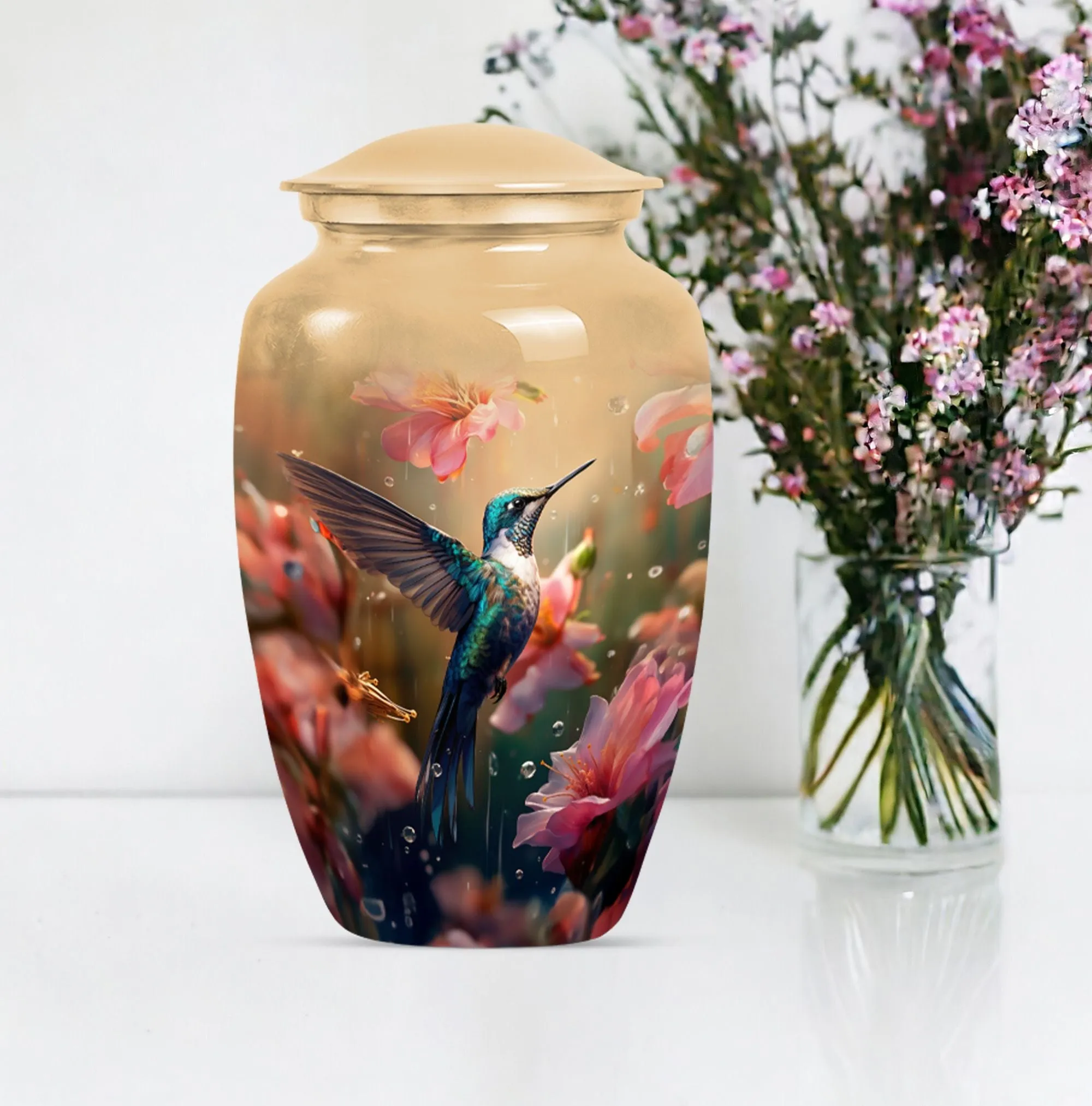 Humming Bird Repository: Unique Tribute Memorial Urn