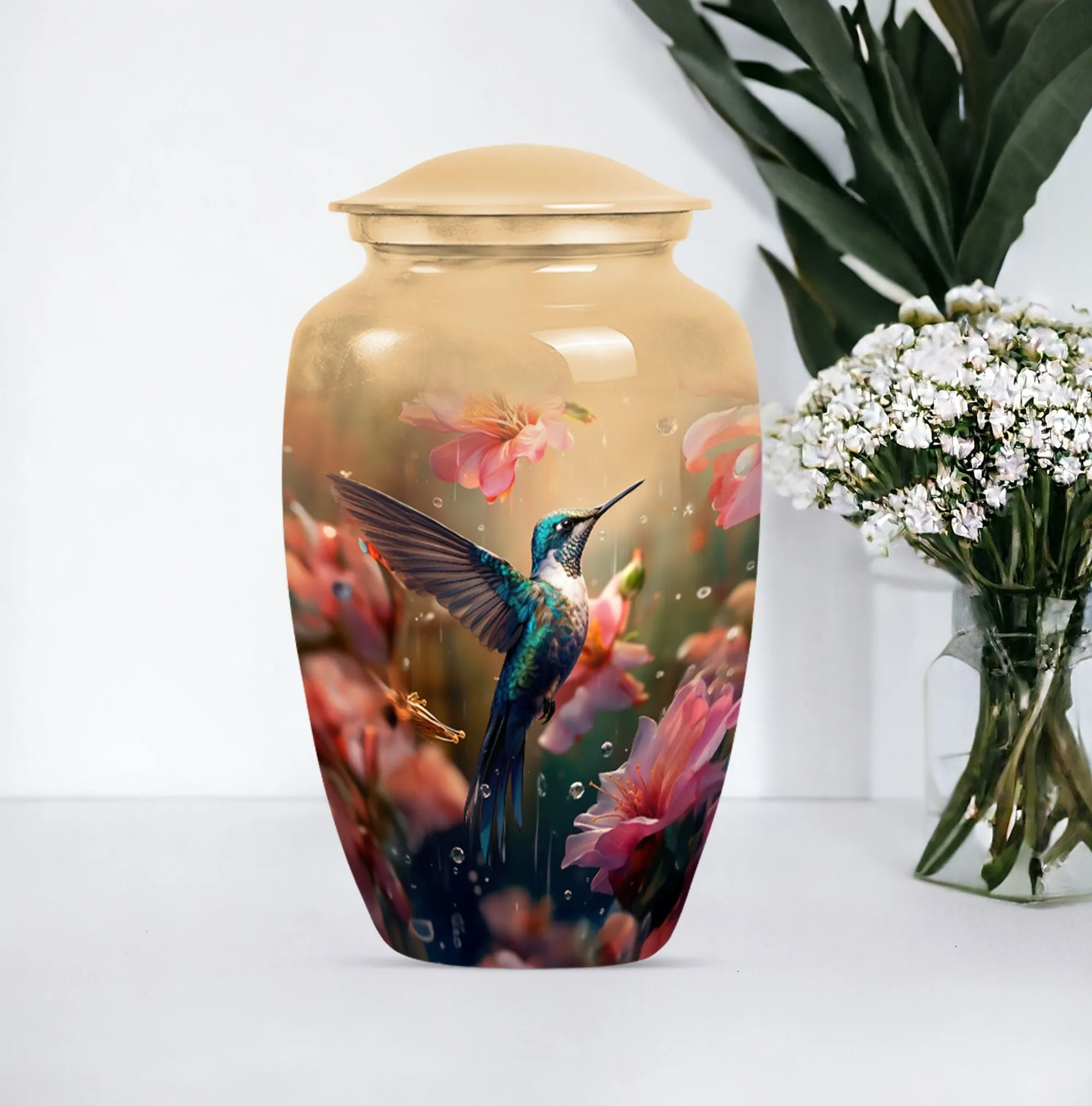 Humming Bird Repository: Unique Tribute Memorial Urn