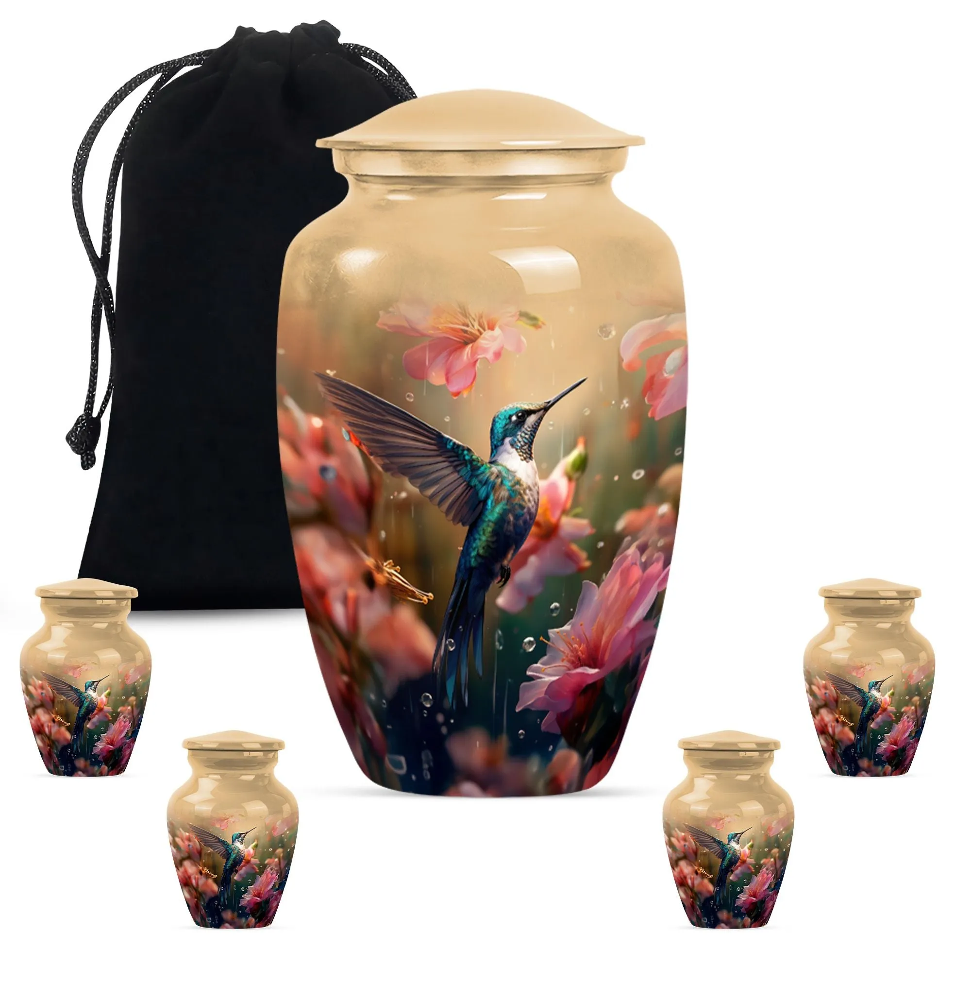 Humming Bird Repository: Unique Tribute Memorial Urn
