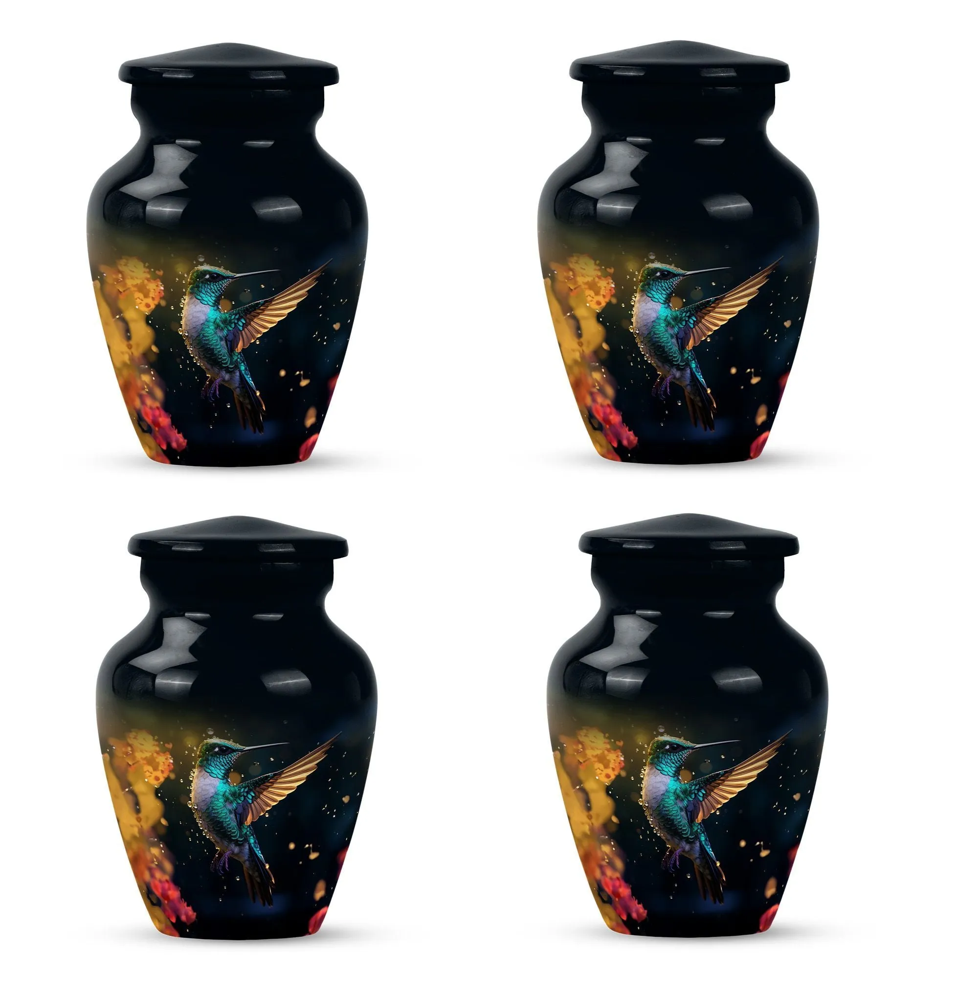 Humming Birds Cremation Urn for Sentimental Remembrance