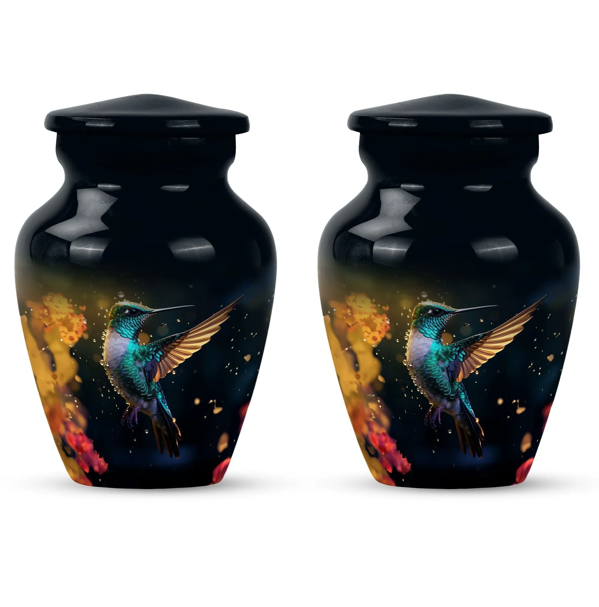 Humming Birds Cremation Urn for Sentimental Remembrance